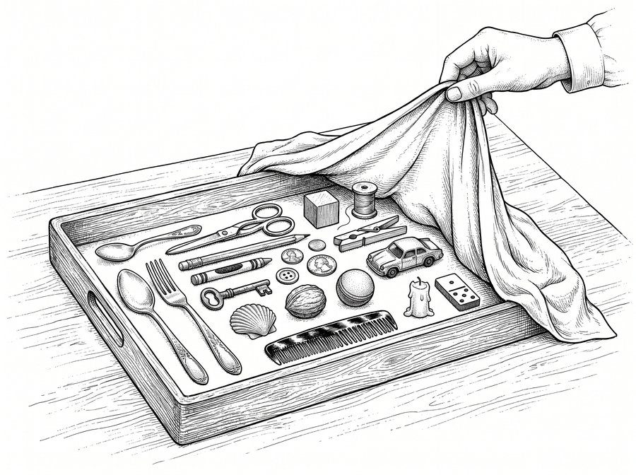 The Memory Tray Game