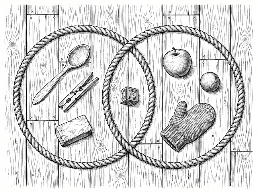 Hula-Hoop Floor Venn